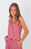 Vest Cruzado Pink