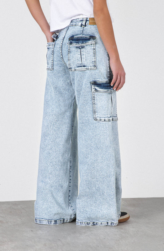 Pantalón Bag Blue
