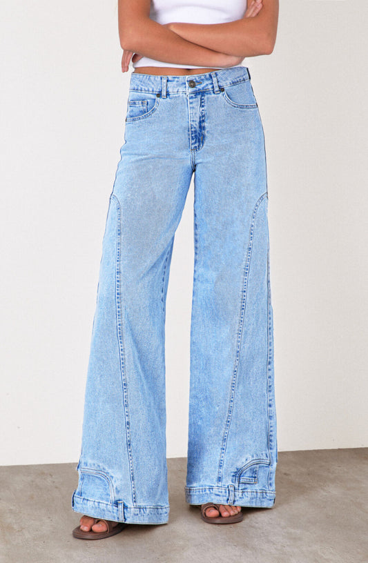 Pantalón Invertido Blue