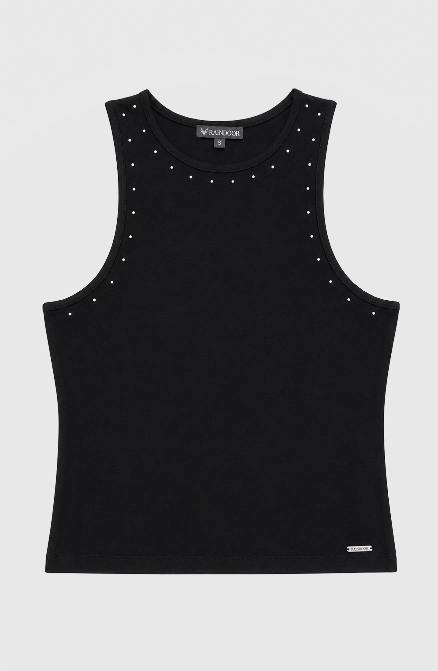 Polera Tank Tachas Black