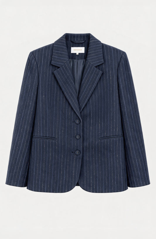 Blazer Lurex Blue