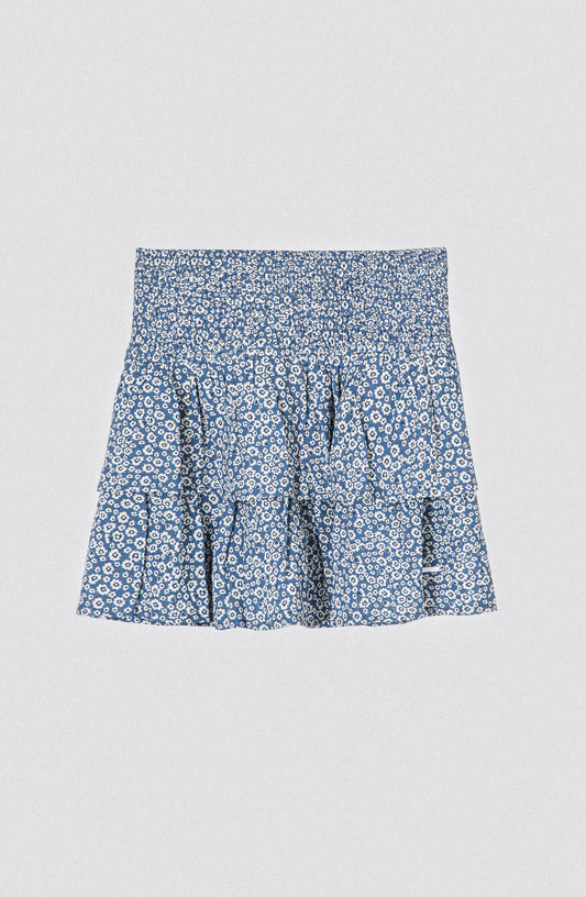 Falda Print Blue