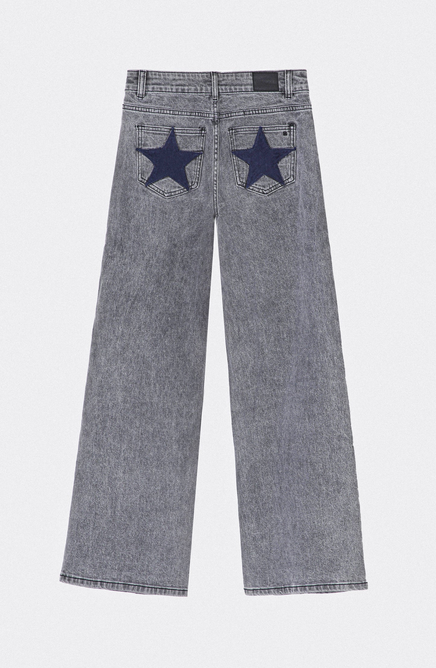 Pantalón Straight Estrellas Grey