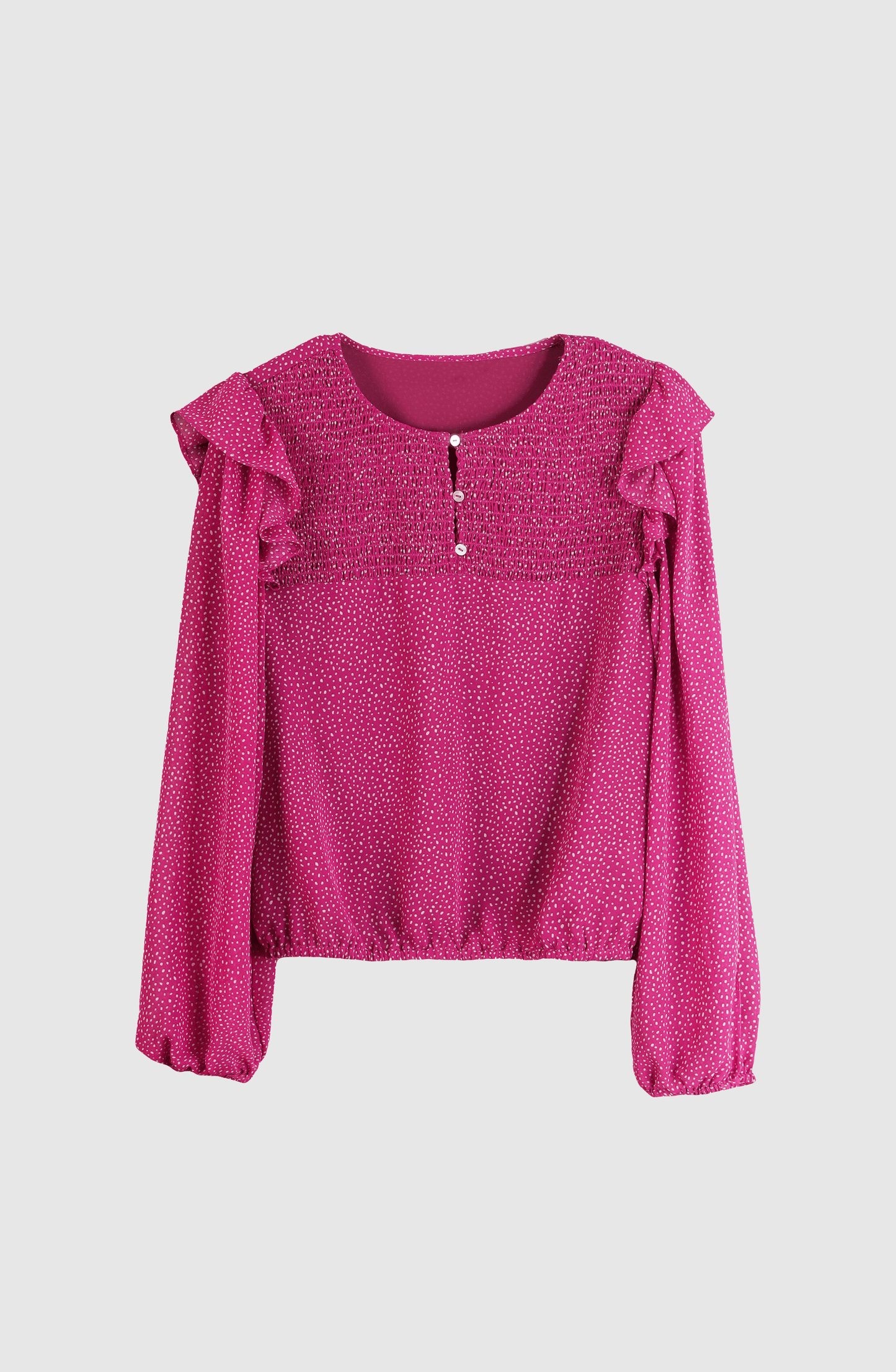 Blusa Panal Chiffon Pink