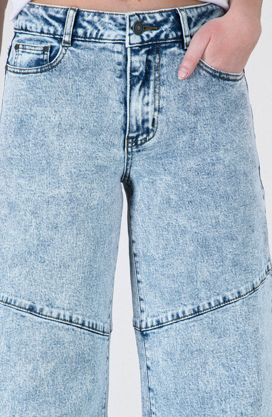 Pantalón Costuras Blue