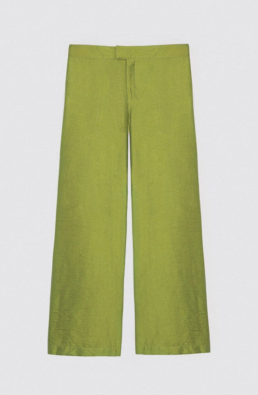 Pantalón Lino Pistacho