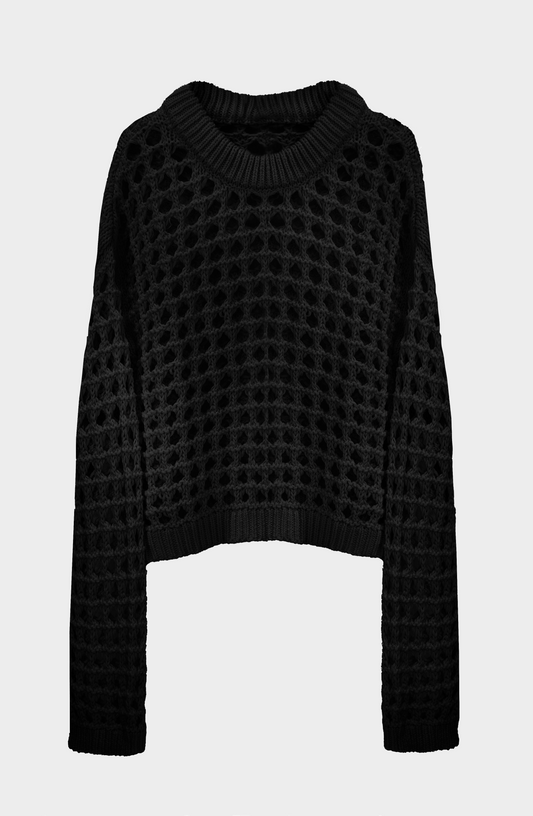 Sweater Mesh Black