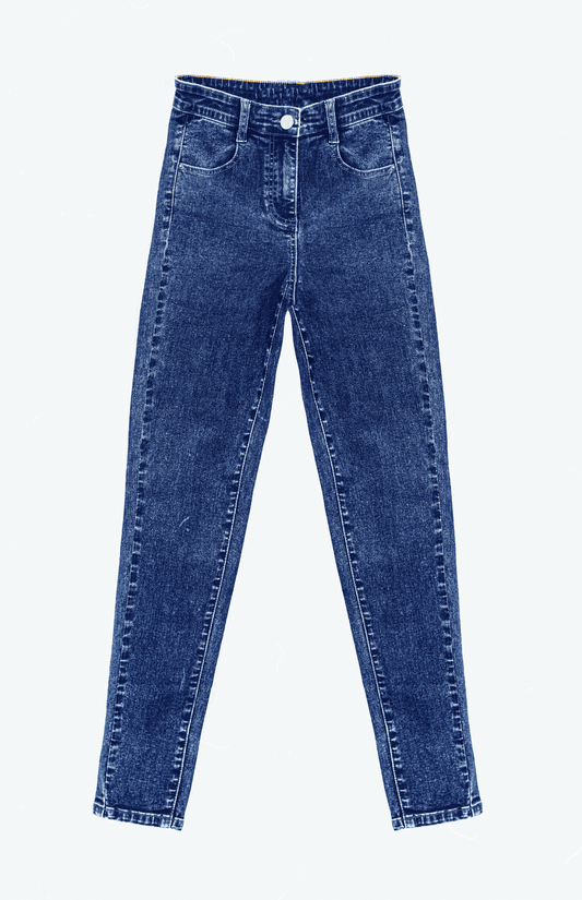Pants Skinny Blue