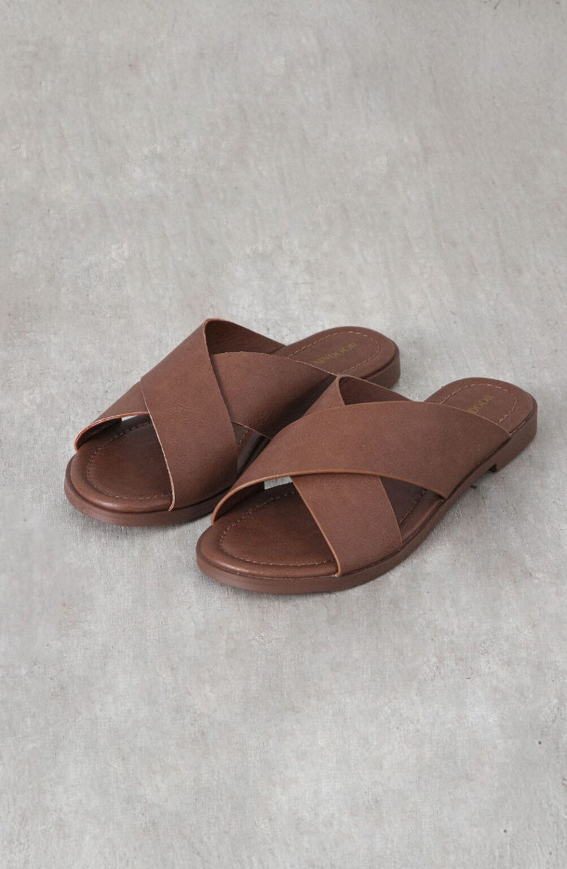 Sandalia Cruzada Brown