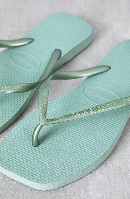 Havaiana Slim Square Smoke Green