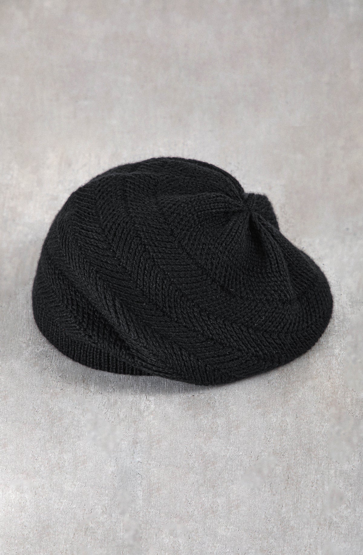 Boina Tejida Black