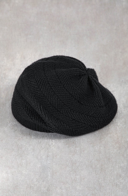 Boina Tejida Black