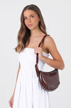 Cartera Baguette Burgundy