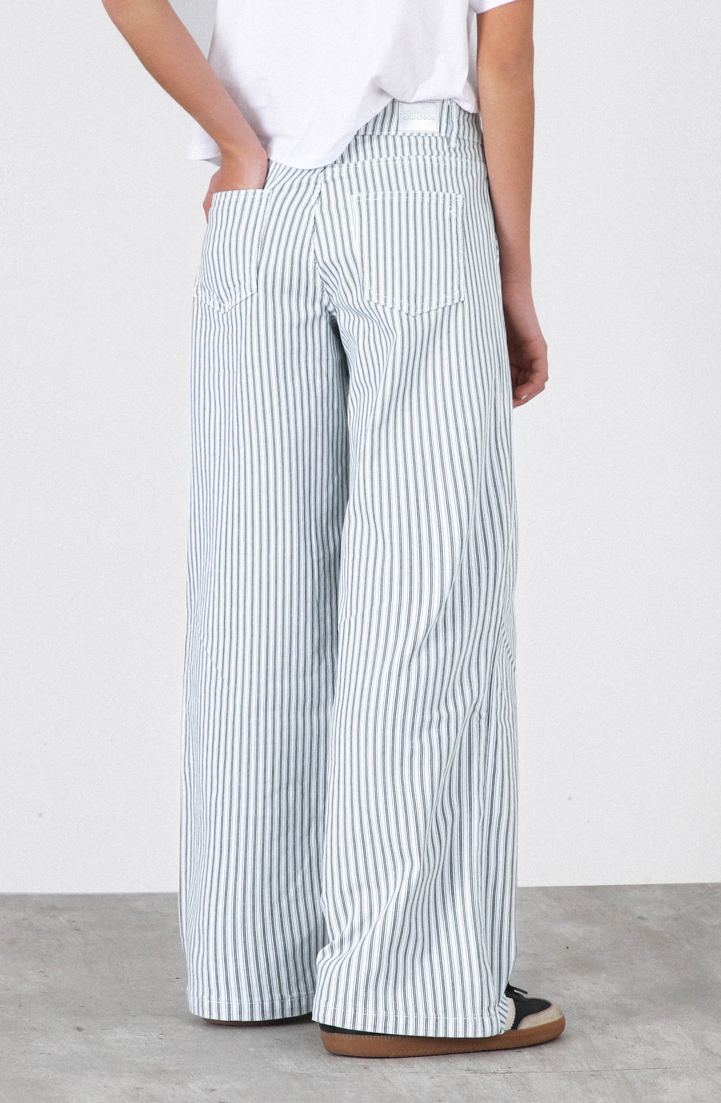 Pantalón Rayas Green