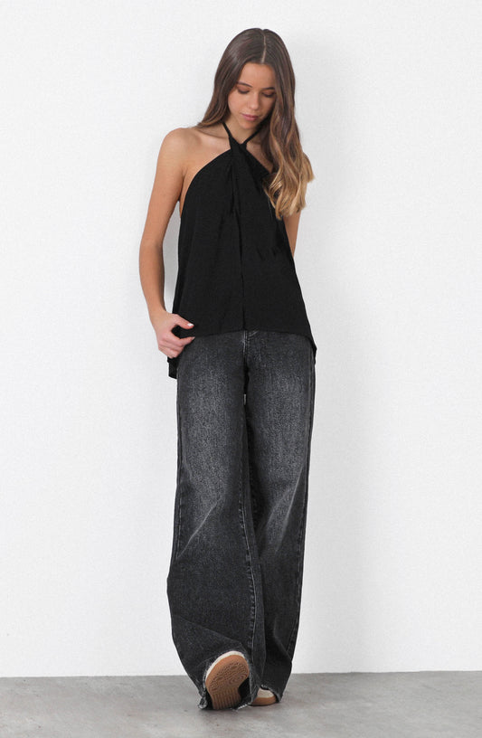 Top Cruzado Black