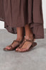 Sandalia Hebillas Brown
