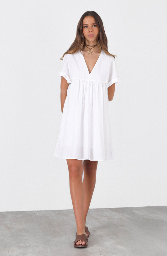 Vestido Camisero White