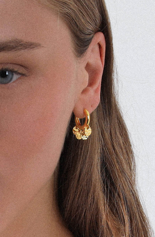 Argollas Circulos Gold