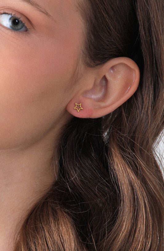 Aros Estrella Mini Gold