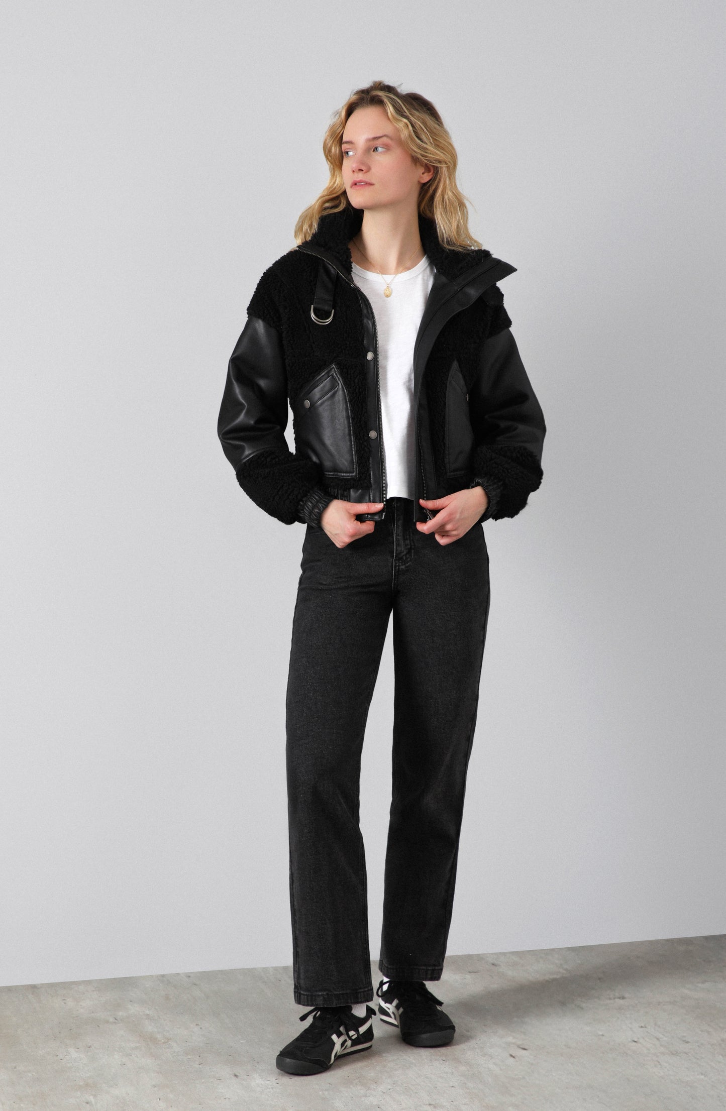 Chiporro Sherpa Pu Black