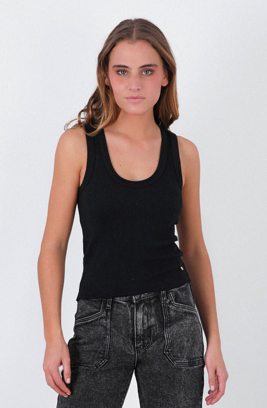 Top Tank Básica Black