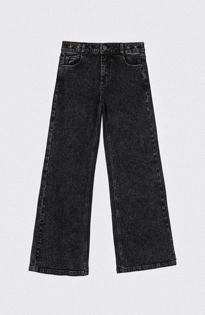 Pantalón Estrellas Cinturón Black