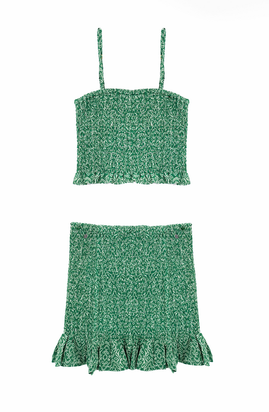 Pollera Rubby Green