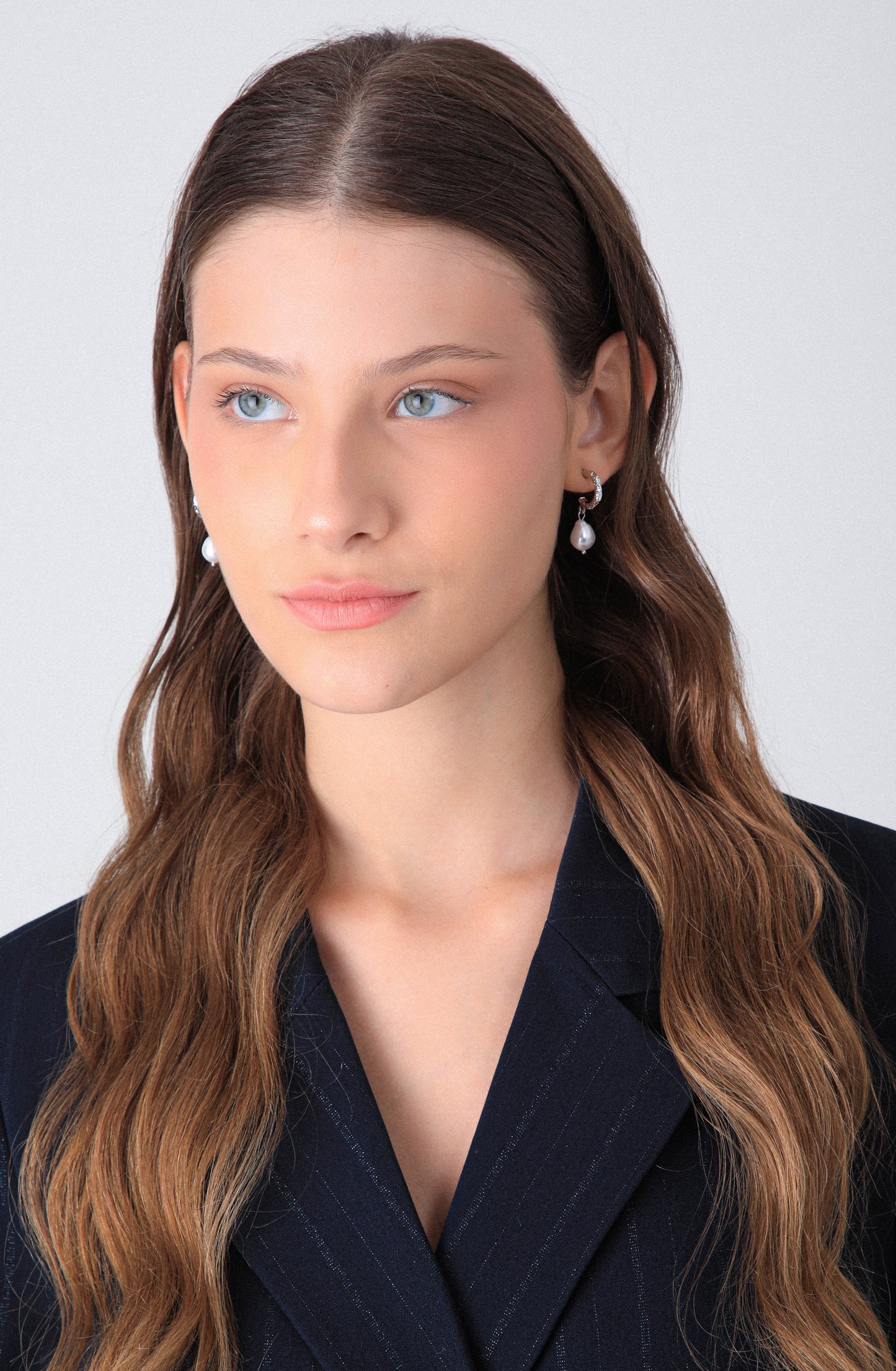 Argollas Perlas Silver