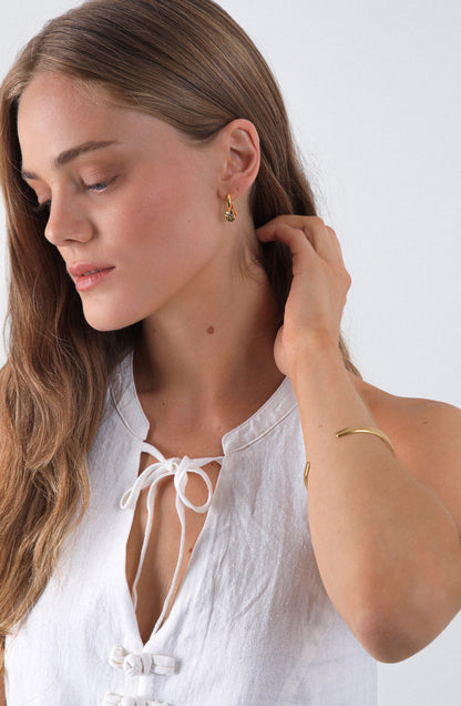 Argollas Circulos Gold