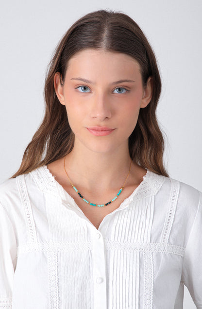 Collar Mostacillas Gold