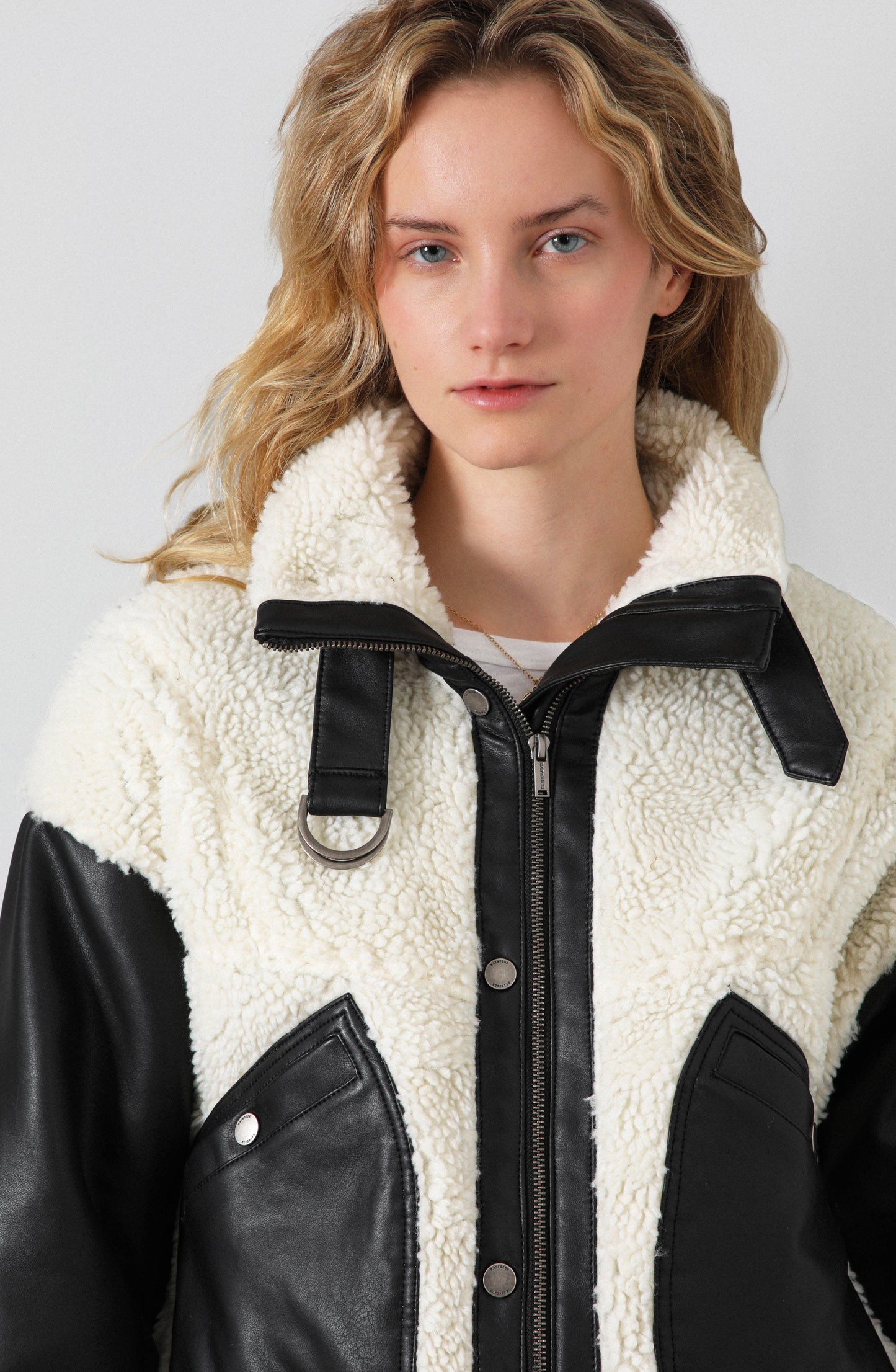 Chiporro Sherpa PU Ecru