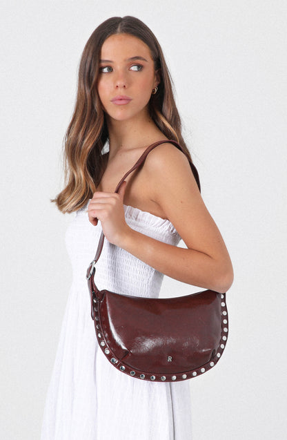 Cartera Baguette Burgundy