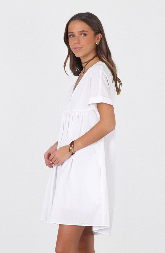 Vestido Camisero White