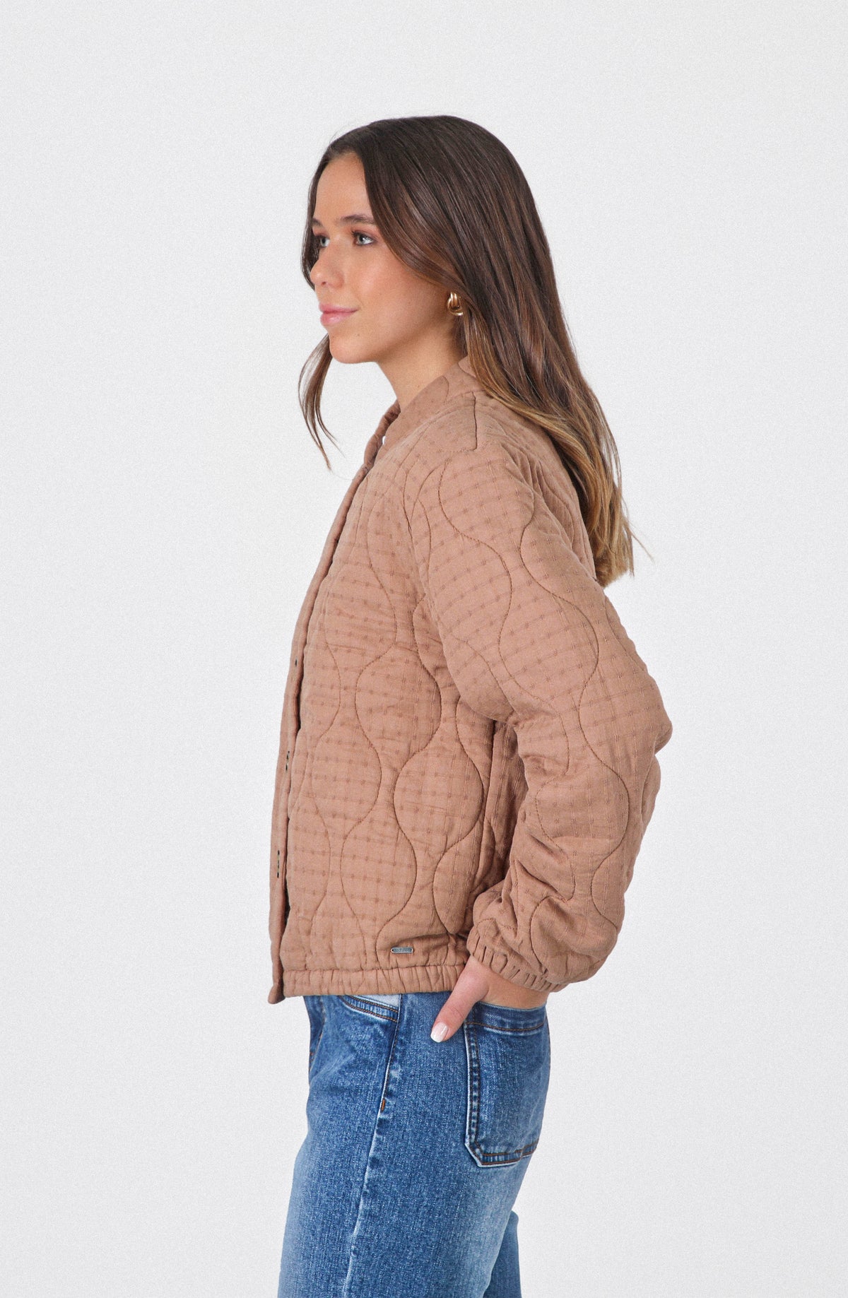Chaqueta Acolchada Brown