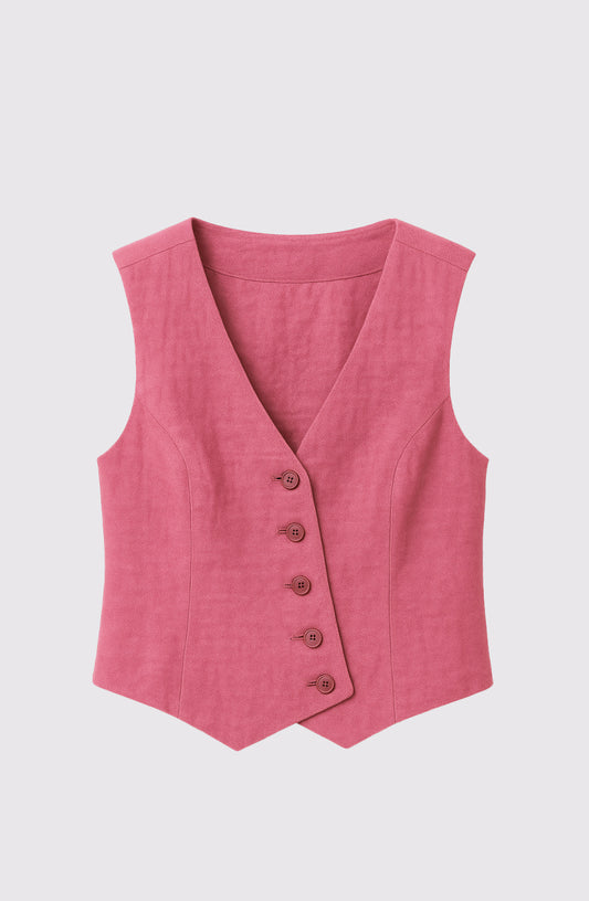Vest Cruzado Pink
