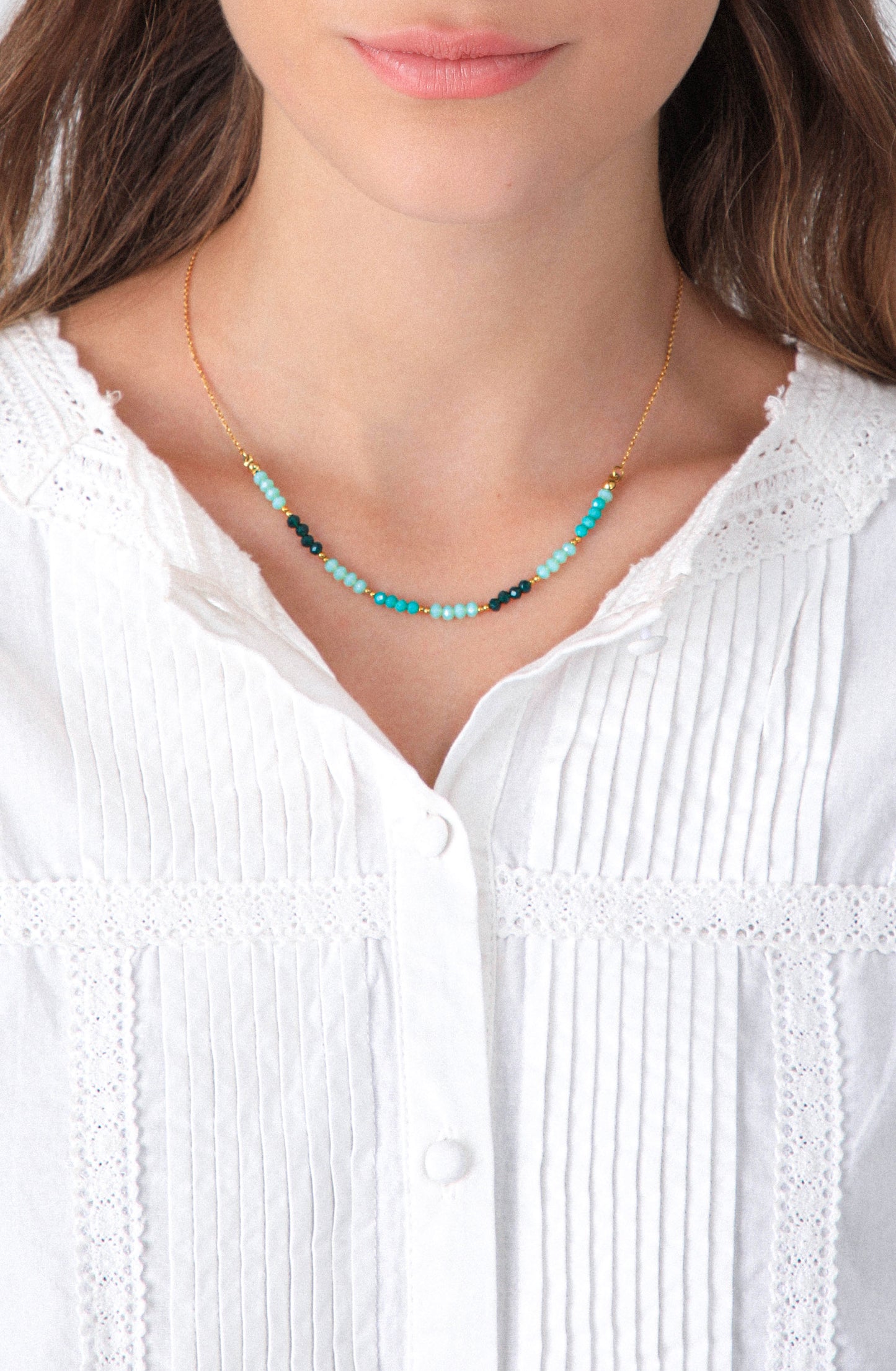 Collar Mostacillas Gold