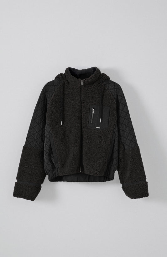 Chiporro Sherpa Quilt Gray