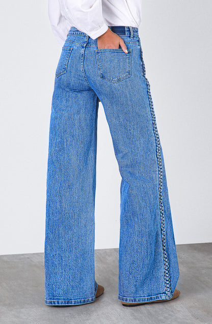 Pantalón Nudos Blue