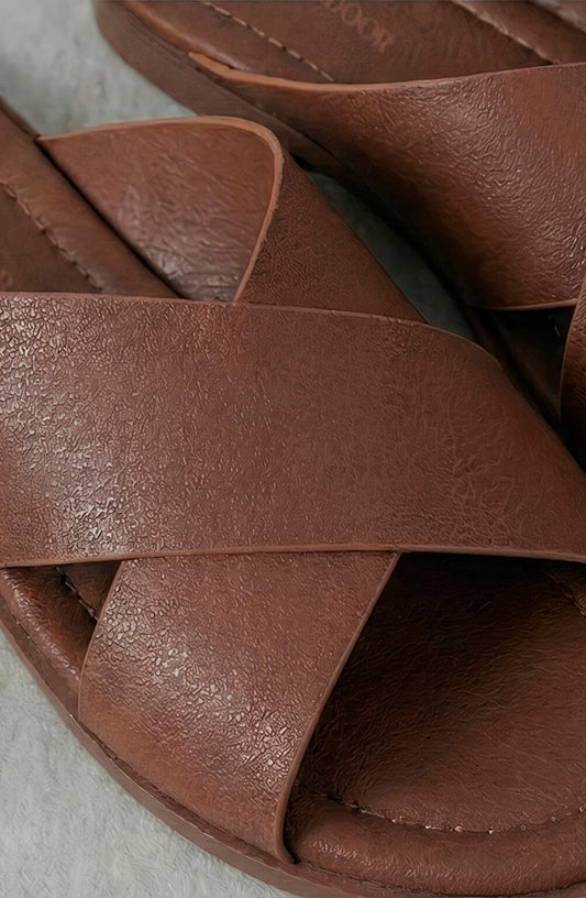 Sandalia Cruzada Brown