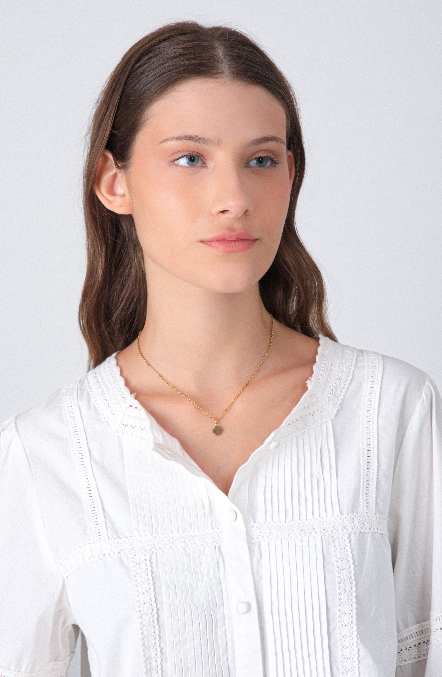 Collar Mini Cruz Gold