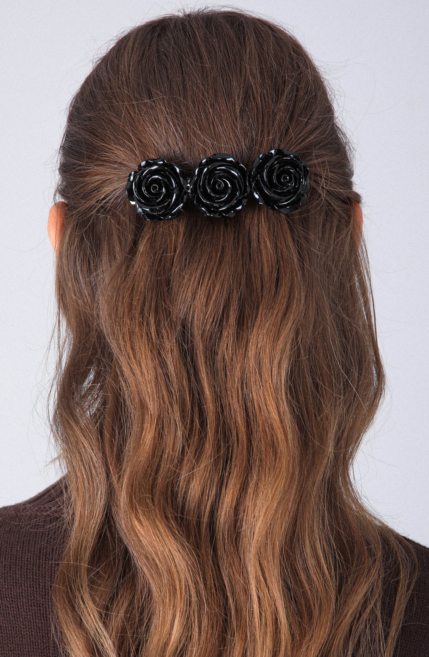 Pinza Flowers Black