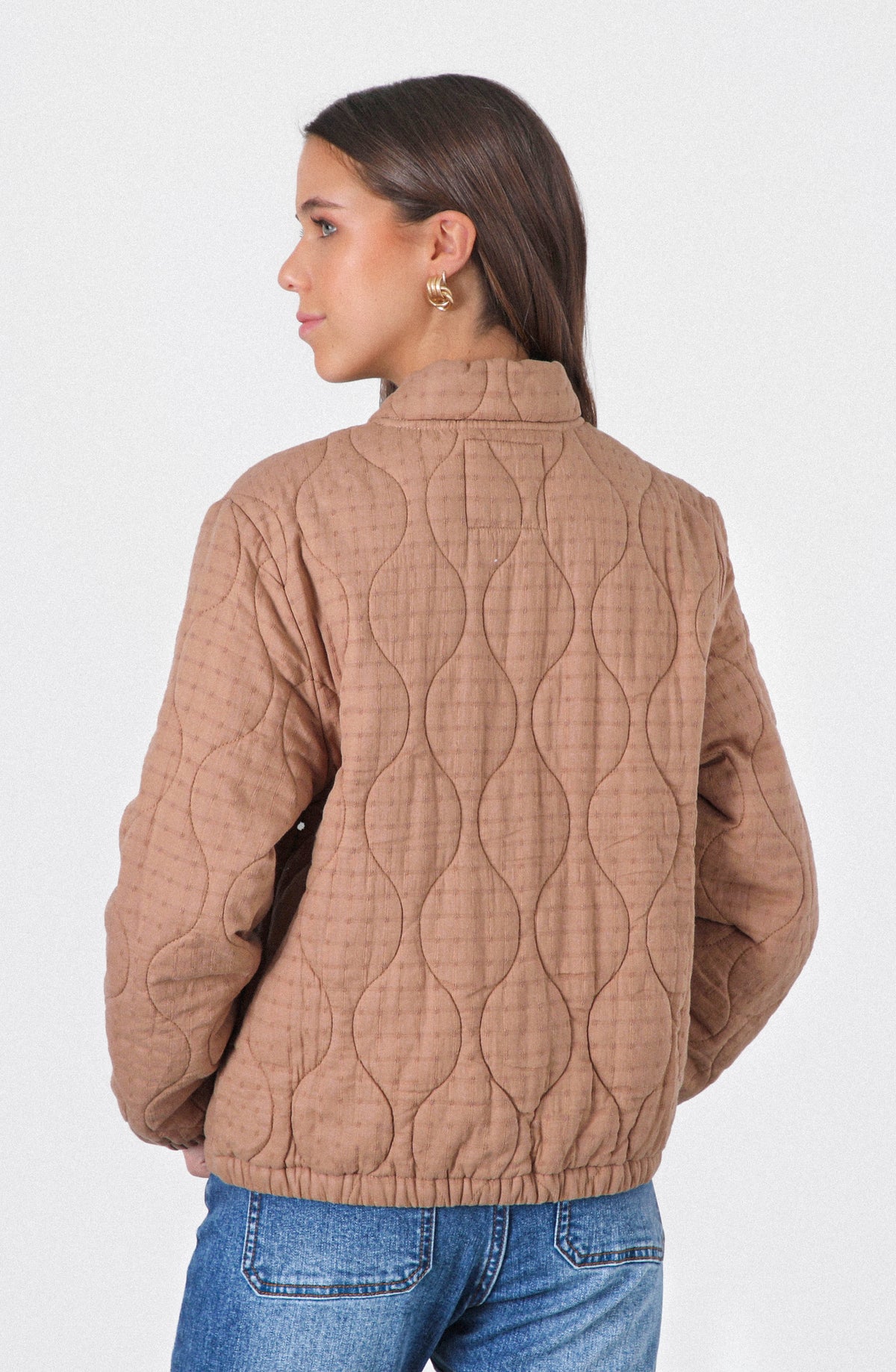 Chaqueta Acolchada Brown