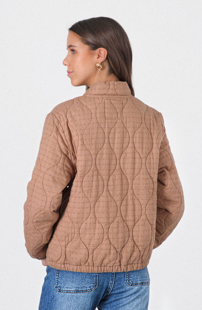 Chaqueta Acolchada Brown