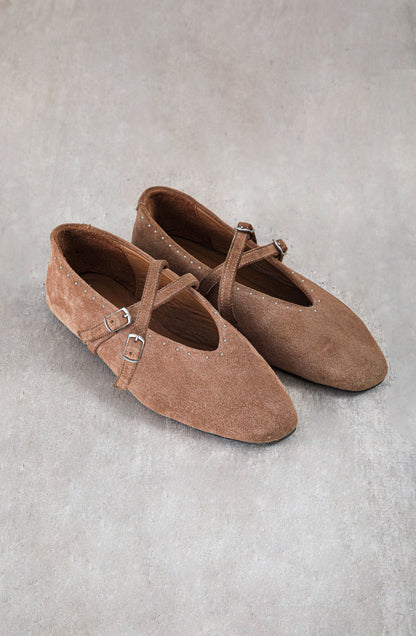 Ballerina Tachas Brown