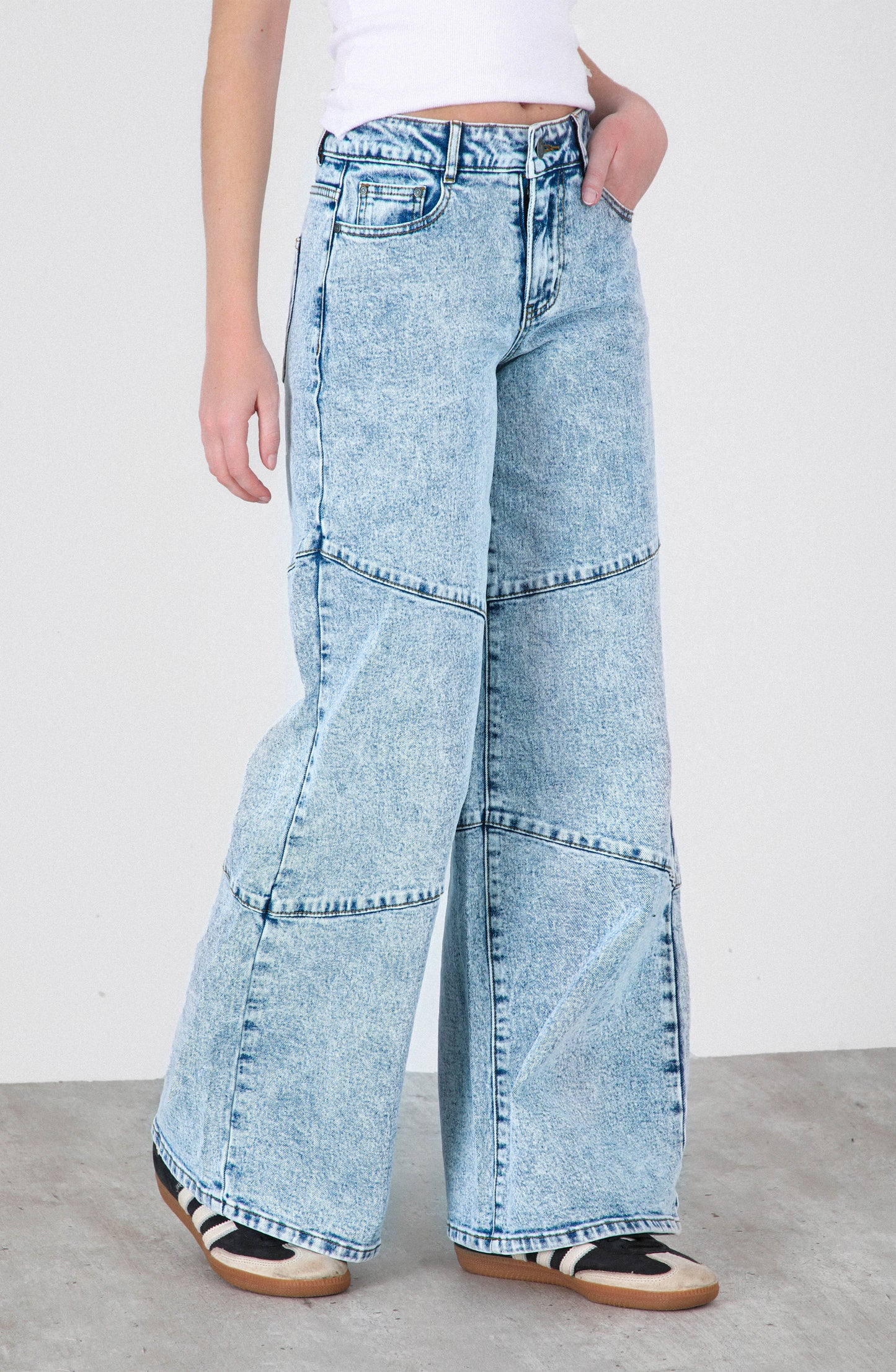 Pantalón Costuras Blue