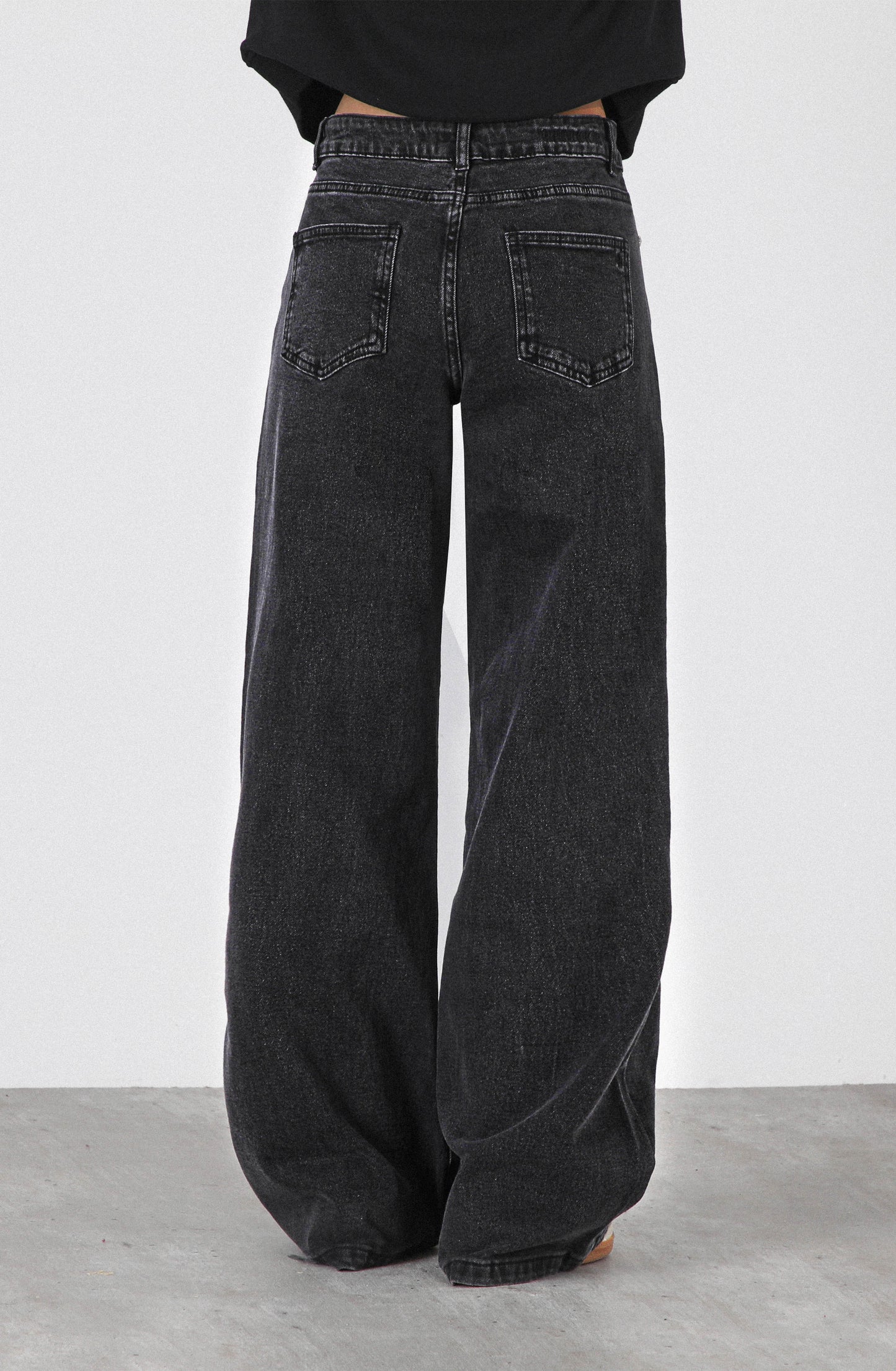 Pantalón Estrella Bolsillo Black