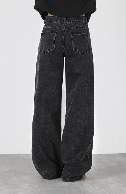 Pantalón Estrella Bolsillo Black