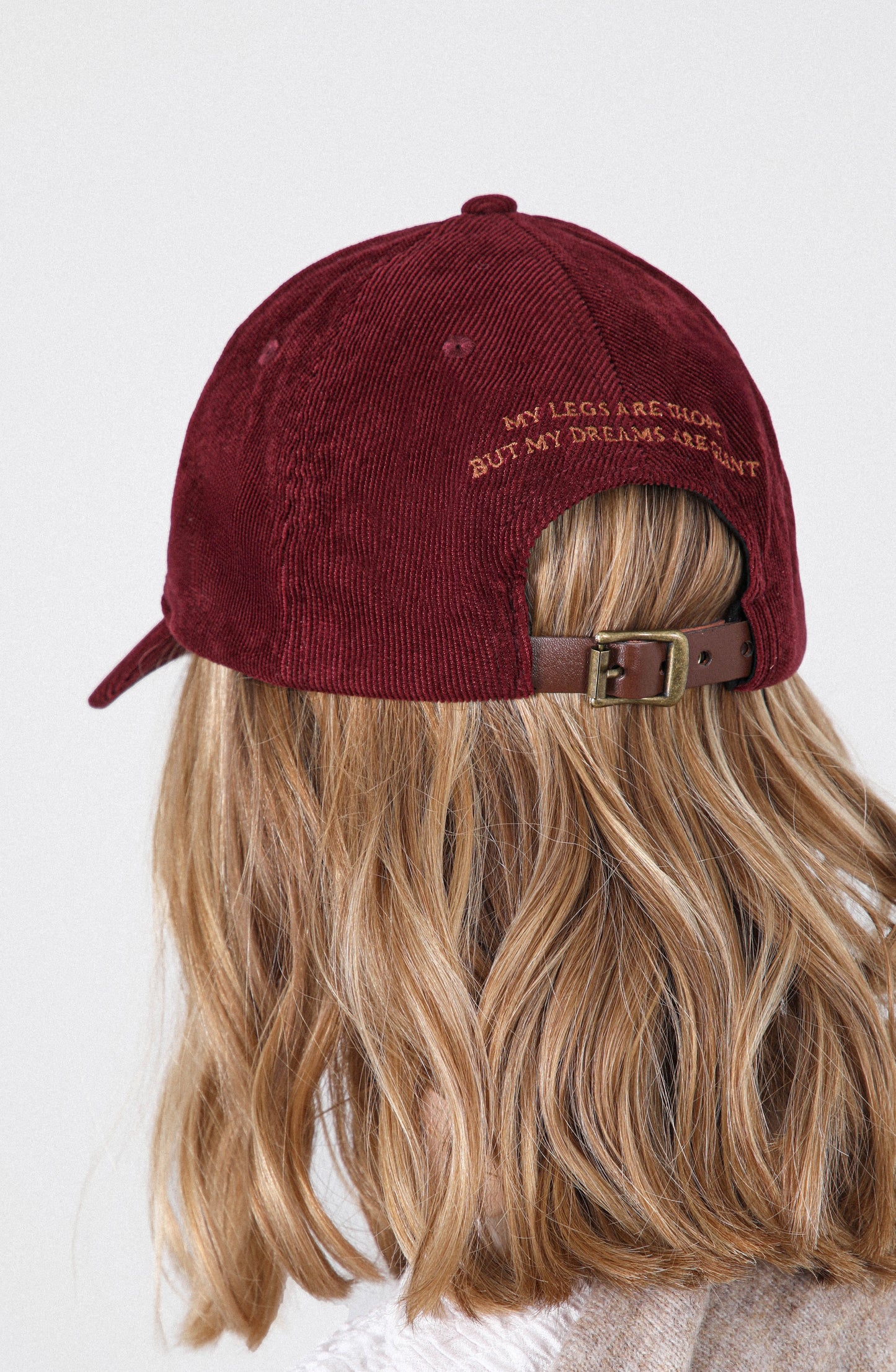 Jockey Cotelé Bordado Burgundy