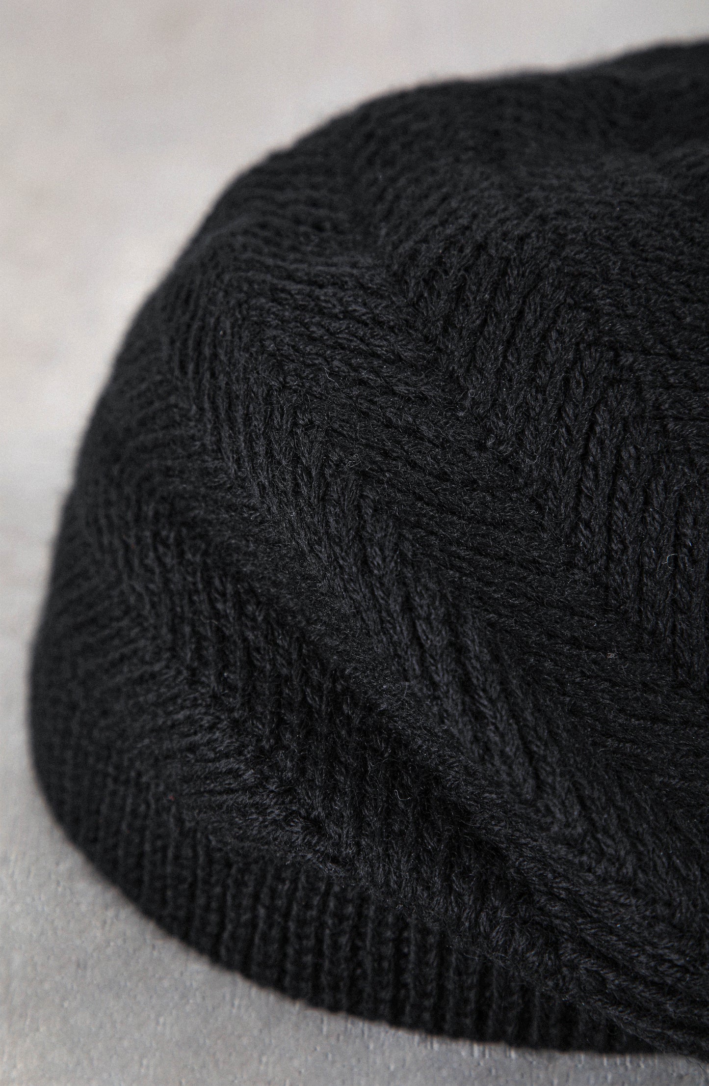 Boina Tejida Black