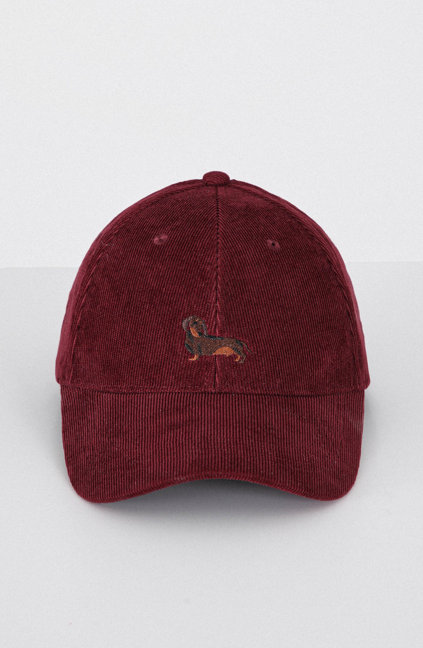 Jockey Cotelé Bordado Burgundy